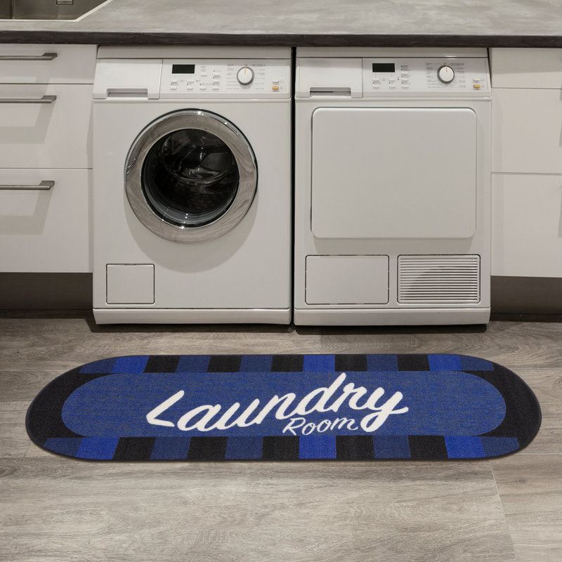 Tapis de couloir antidérapant, Ovale 1 pi 8 po x 4 pi 9 po