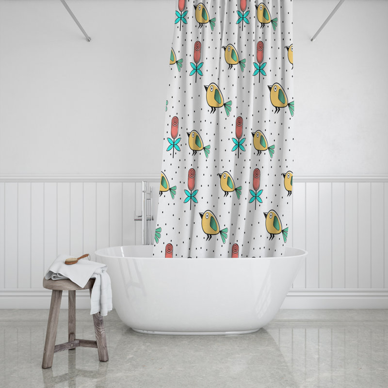 Falstaf Shower Curtain, 83" H x 70" W