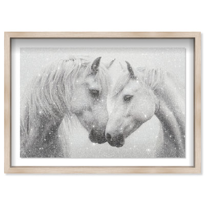 Twin Souls I Framed Graphic Art