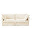 Comfy Corduroy 2 - siège profond, coussin rembourré, housse amovible, salon crème-531926803