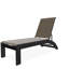 Chaise longue sans accoudoirs empilable en polymère Dune-98940403-98940418