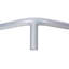 Abri d'auto robuste 10 pi x 20 pi, portatif avec 2 portes et 4 fenêtres ventilées, pour tondeuses à gazon, blanc-125408366