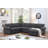 Nazlije Upholstered Pull-Out Sleeper Sectional Chaise with Storage-501392145