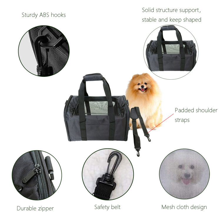 Pet Carrier for Small Dogs Cats and Puppy from OSKAR&FRIENDS | Sturdy Dog  Tote Bag | Vegan Dog Purse | Cat Carrier Purse | Dog Carriers for Small  Dogs