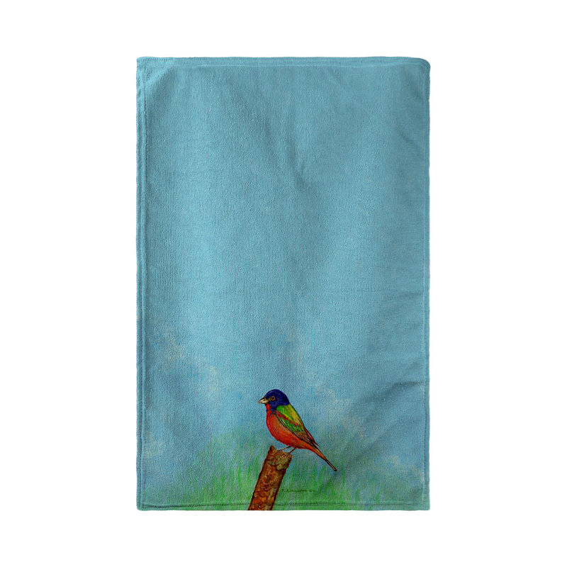 Serviette de thé peinte bunting