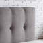 Home Tufted Upholstered Headboard with Nailhead Trim
