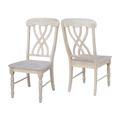 Chaise en bois massif Demica