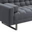 Adjustable Sofa, Grey Fabric