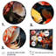 Japon Yellow And Red Golden Koi II - Japan Art Wall Decor-1206987387-1206987340