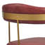 Chaise de bureau pivotante en cuir véritable Avante-1150320931