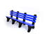 Banc de parc en plastique recyclé Wetzel-2126876107-2126876099-2126876097