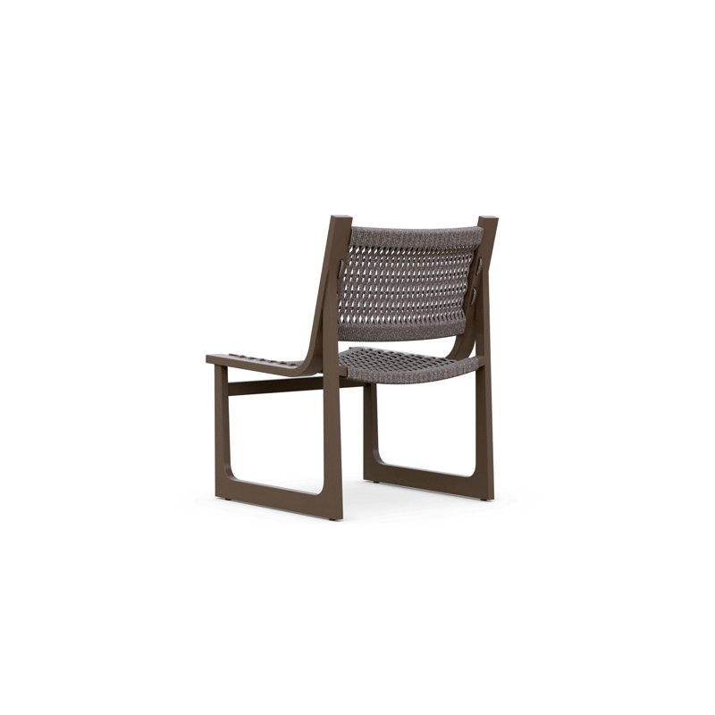 Cozumel Dining Chair, Matte Bronze/Morel