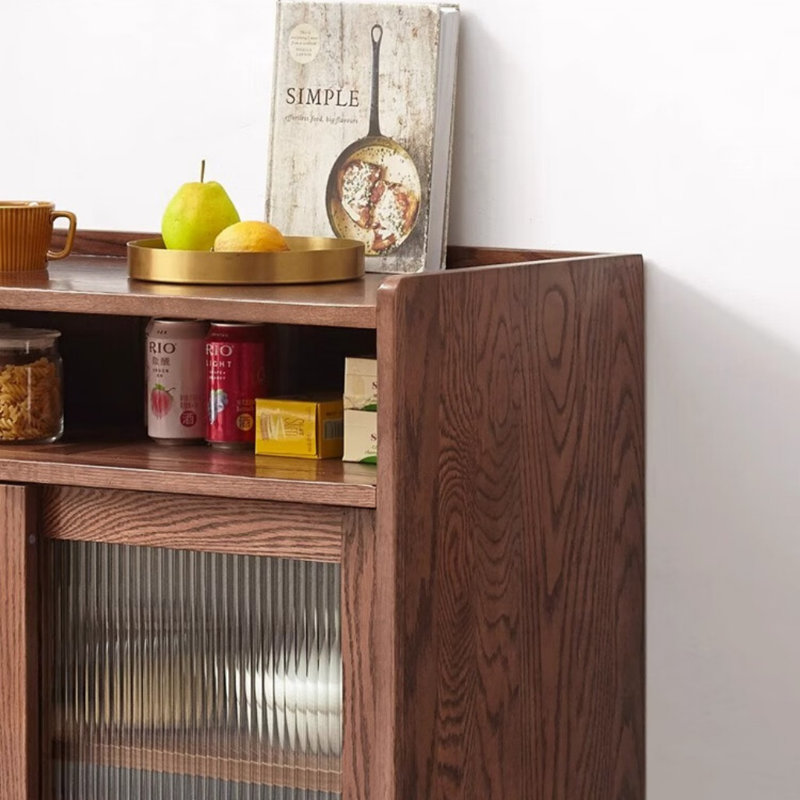Modern Retro Sideboard, 37.01" H x 25.59" W x 15.75" D