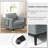 Kameyah Upholstered 38'' Sofa-643183848