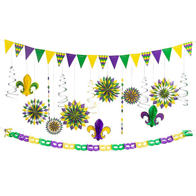 Illyas 19 Piece Birthday Decoration Kit