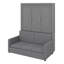 Grand lit escamotable avec coussin-1206556931