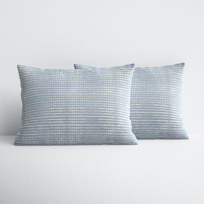Fenna No Decorative Addition Indoor/Outdoor Lumbar Throw Pillow