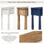 Console en bois massif 58,07 po Wampler-544214405-544214406-636702767