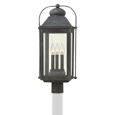 Anchorage Outdoor 3-Light Lantern Head