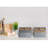 Bamboo & Plastic Desk Organizer