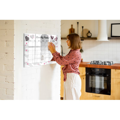 Magnetic Glass Dry Erase Board