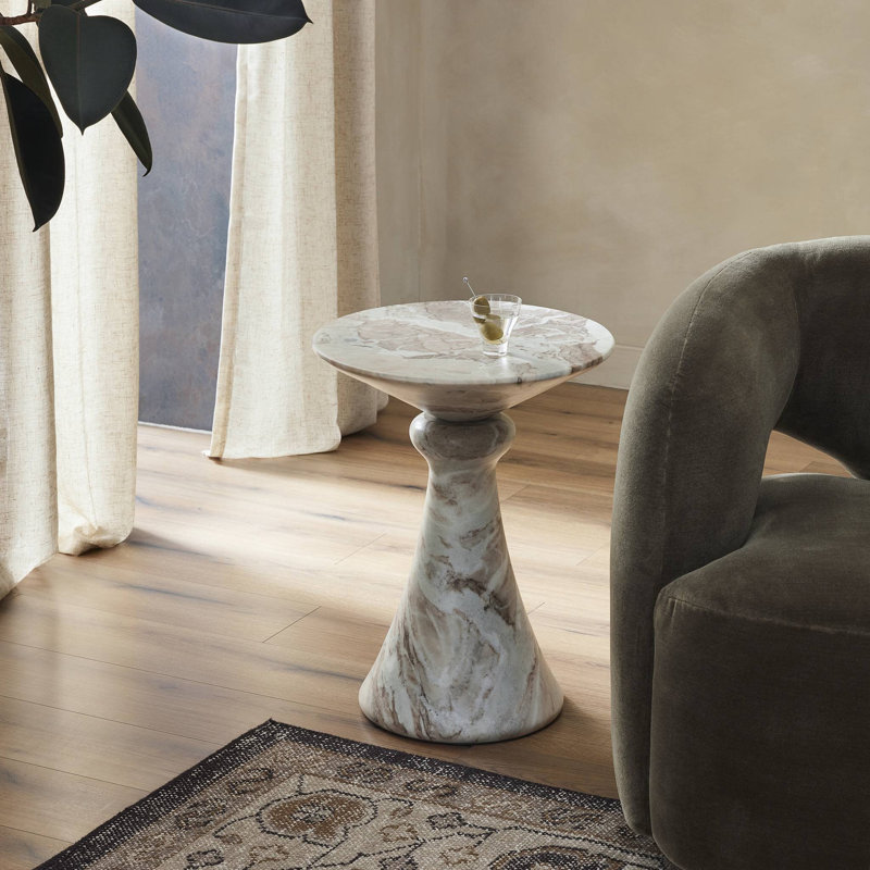 Connie End Table-Sawar Marble