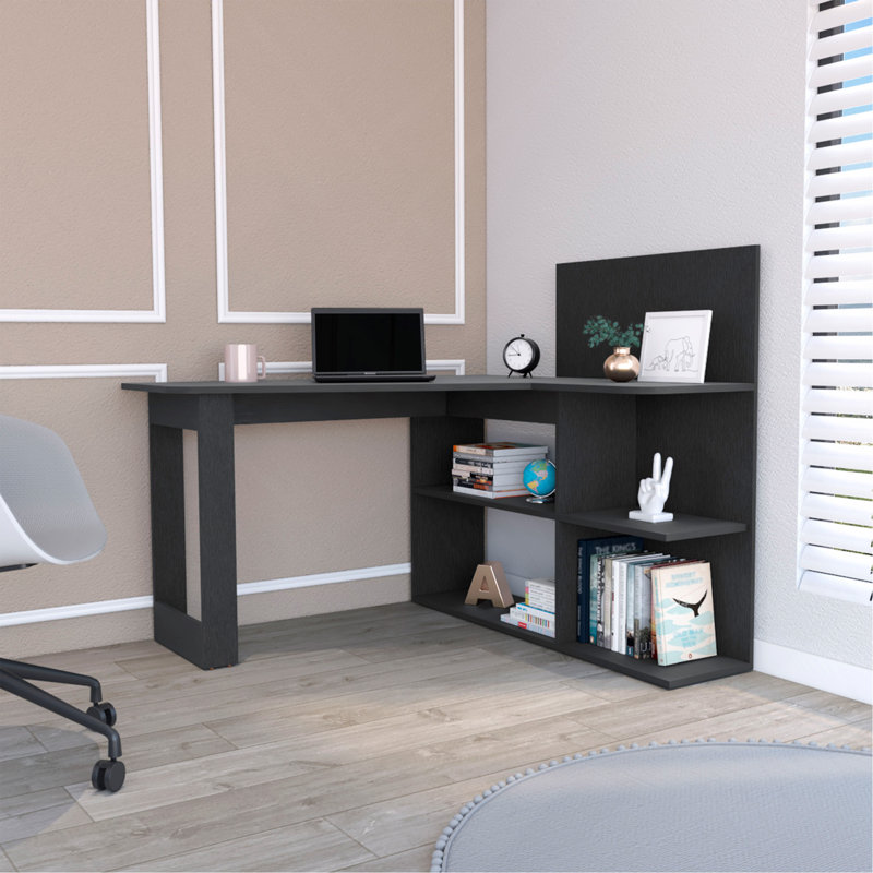 Bureau d'ordinateur Mohave, bureau, noir