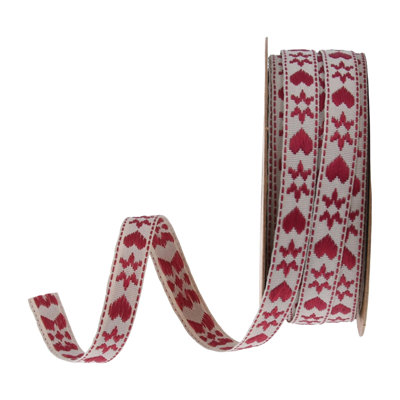 Heart-shaped Ribbon Flower Gift Wrapping Rope Garden Decoration Ribbon