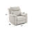 Chriki Polished Microfiber Power Motion Recliner With Lift, Heating & Massage Chair-755023924