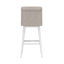 Tabouret pivotant à hauteur réglable en bois et capitonné Dorreen-1344263703-1344263701