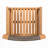 Outdoor Acacia Wood Dining Chair-2054609841