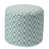 Teal/Ivory Polyester