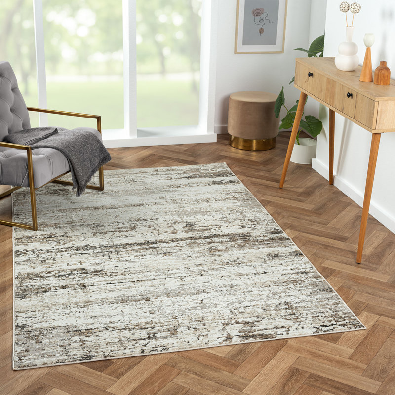Abstract Indoor Rug, Rectangle 2' x 3'