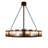 16 - Light Dimmable Drum Chandelier