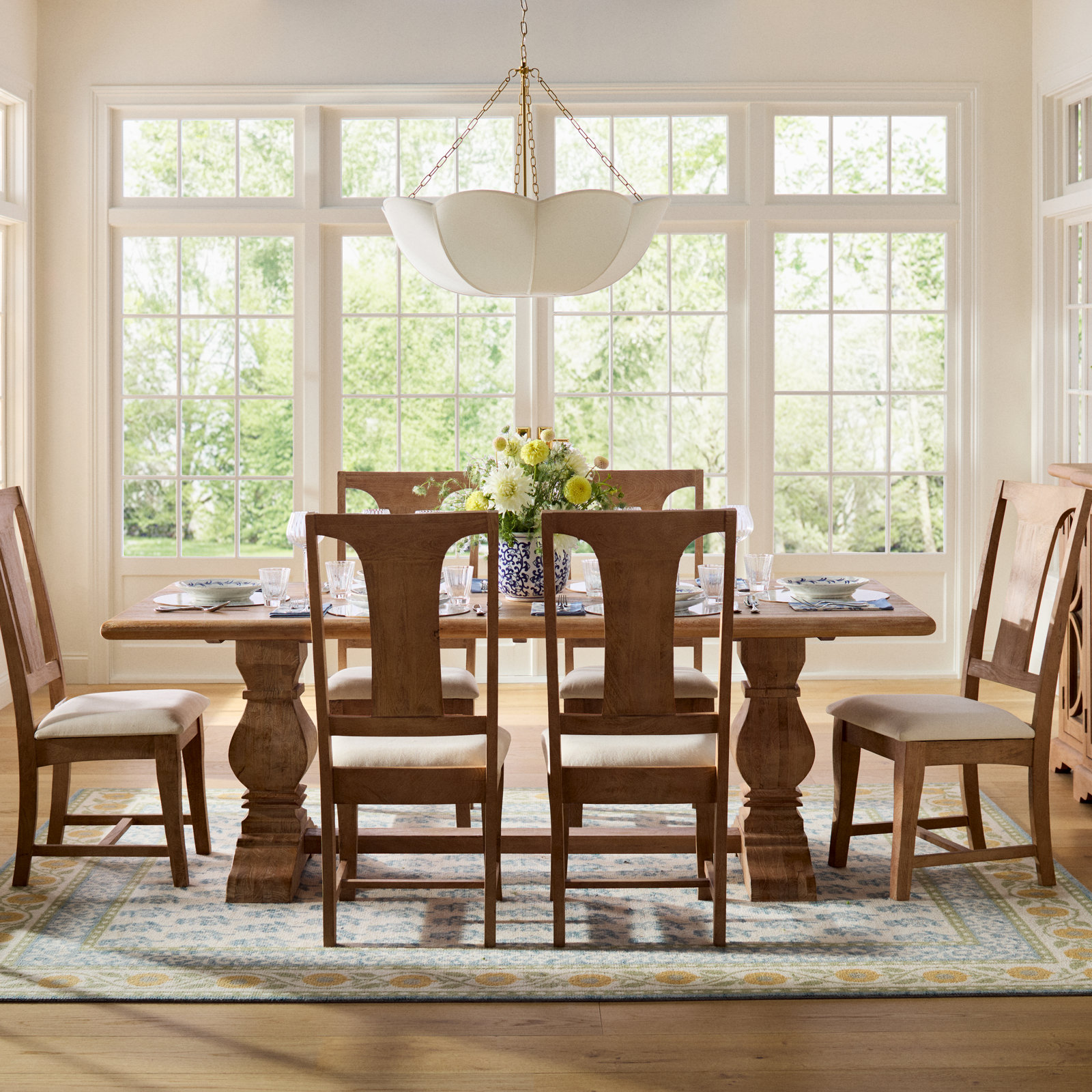 Lyons Dining Table, 36" W x 72" L