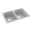 Évier de cuisine à double cuve à montage double L 33 po x l 22 po-38293785-38293772