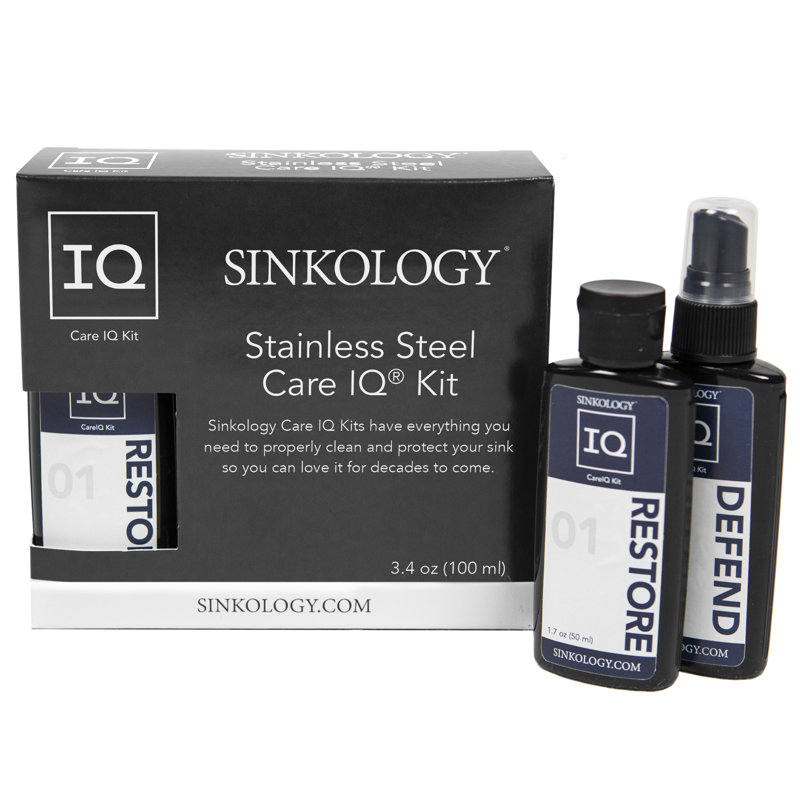 SinkSense Stainless Steel Care IQ Kit