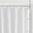 Super Waffle Textured Solid Shower Curtain