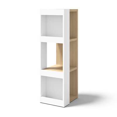 Shaena 114cm H x 40cm W Standard Bookcase