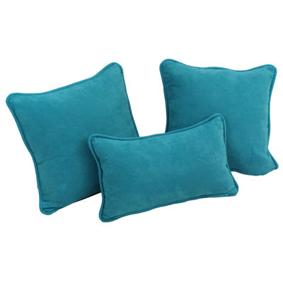 Ariatna Microsuede Reversible Throw Pillow