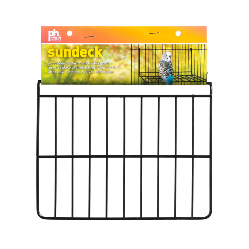 Perchoir en métal pour cage intérieure, H 6 po x l 4 po x P 8 po