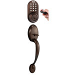 X-Series Handleset with Smart Electronic Deadbolt and Door and Rosette