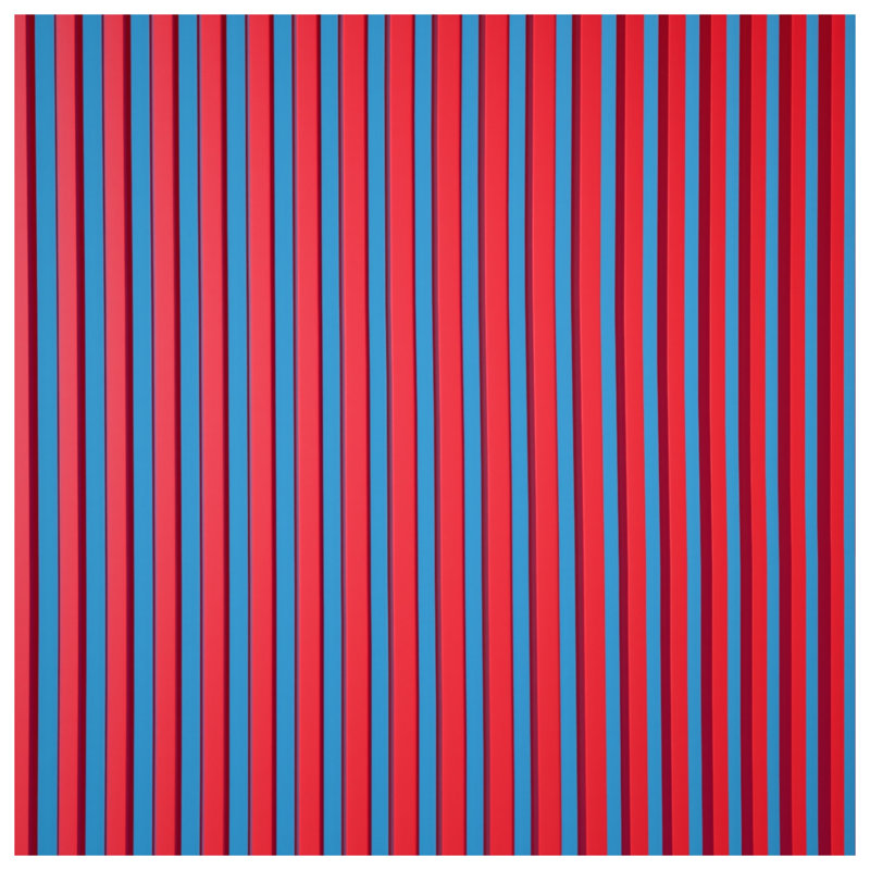 Rideaux à rayures verticales rouges, voilages et voilages à rayures - 1 panneau, Blocage, 50 po x 92 po - 1 panneau
