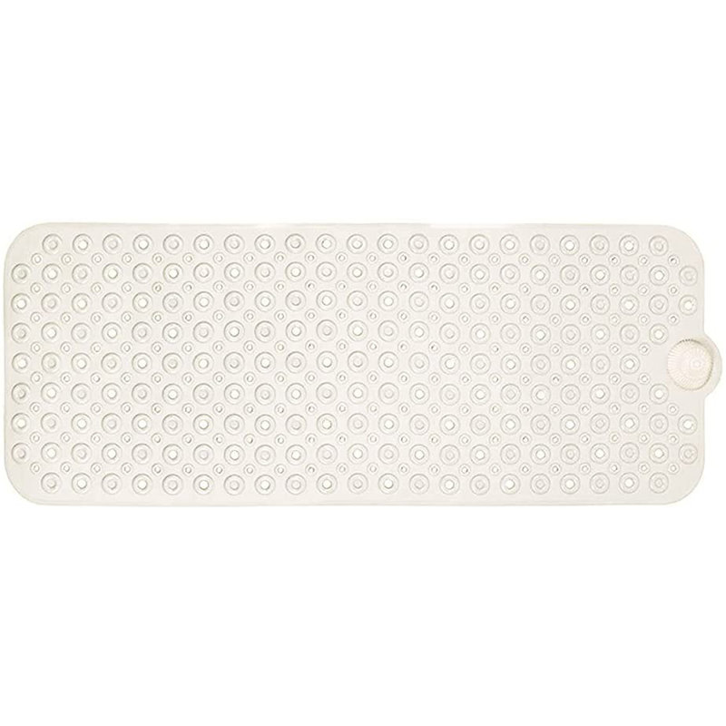 Tapis de douche antidérapant beige 40 po
