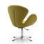Chaise ballon rembourrée en métal Raspberry Modern-1094482887