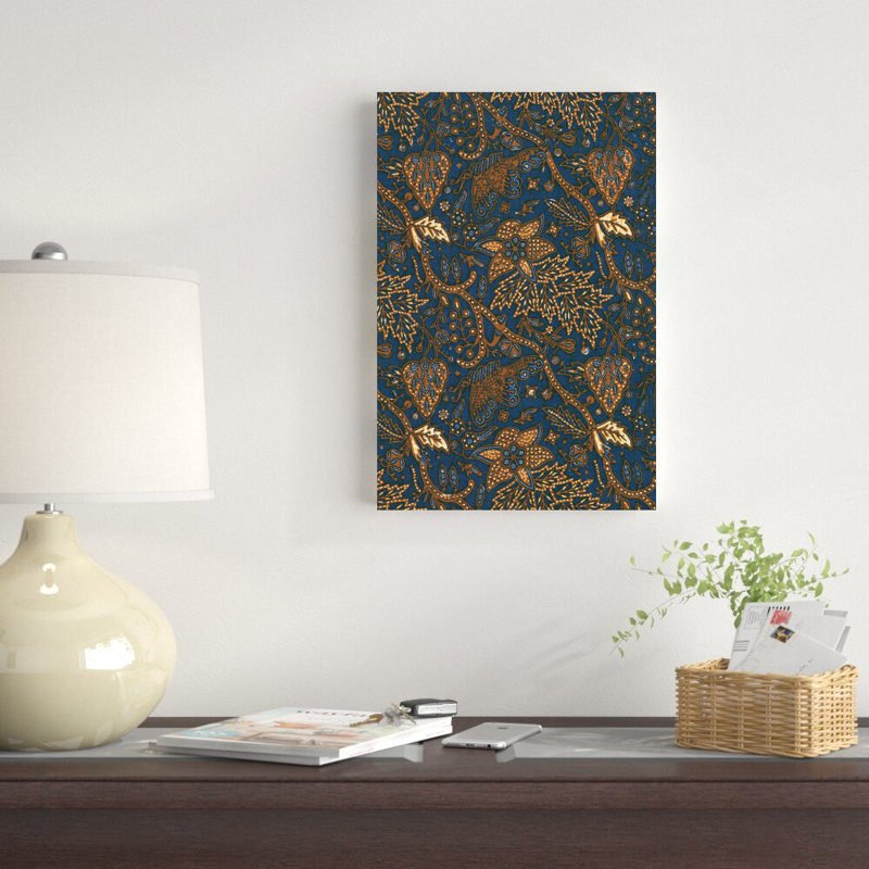 Batik indonésien II, H 18 po x l 12 po