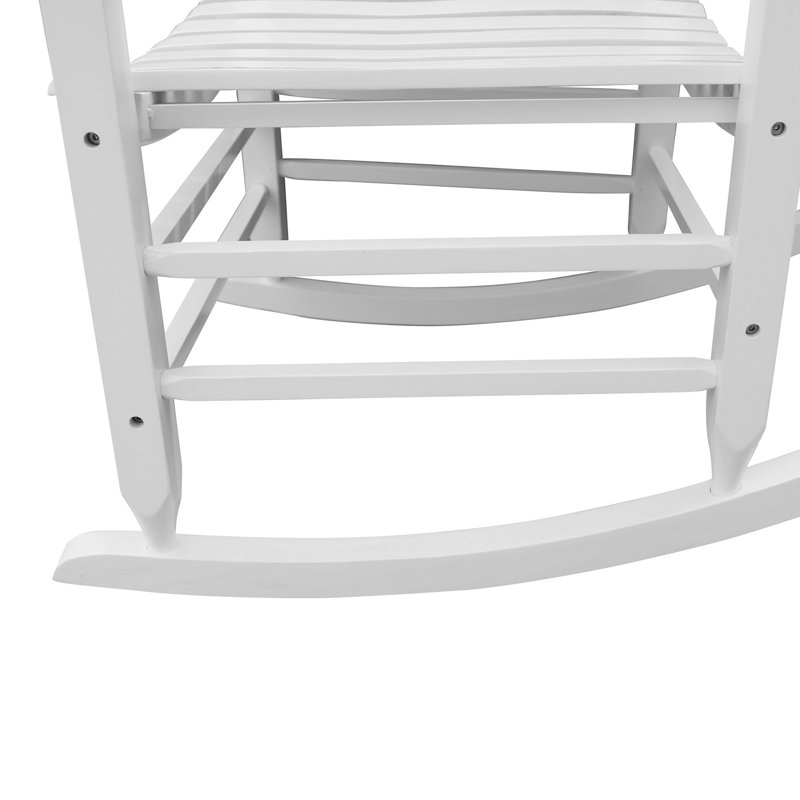 Chaise berçante Efim, Blanc