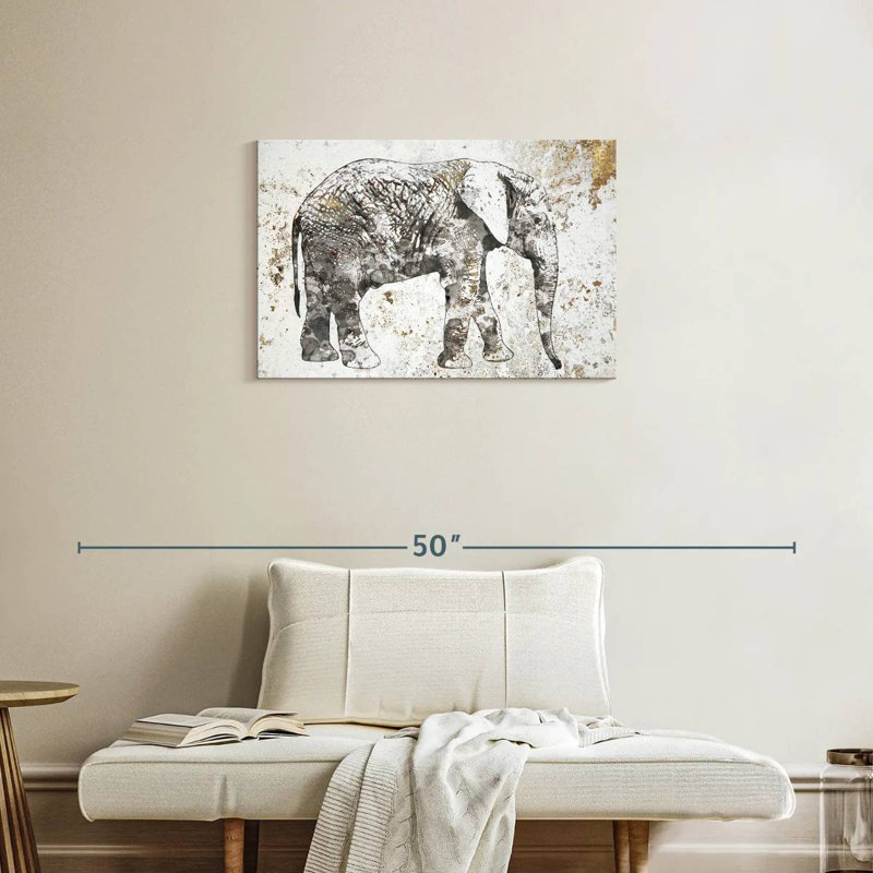 Brampt Elephant Stance, 20" H x 30" W