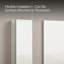 KOHLER Verdera Aluminum Triple-Door Medicine Cabinet, Frameless with Adjustable Shelves-71410406