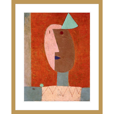 Clown by Paul Klee -Framed Giclee Print